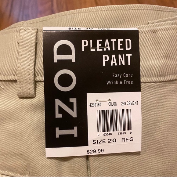 Izod Boy’s Khaki Pants - Picture 4 of 5